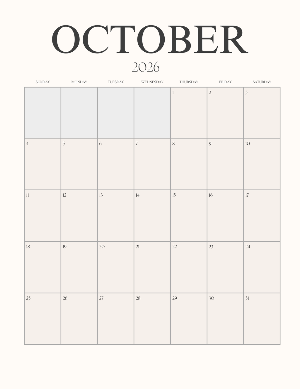 2026–2027 Monthly Planner Bundle | Calendar, Goals & Notes Pages