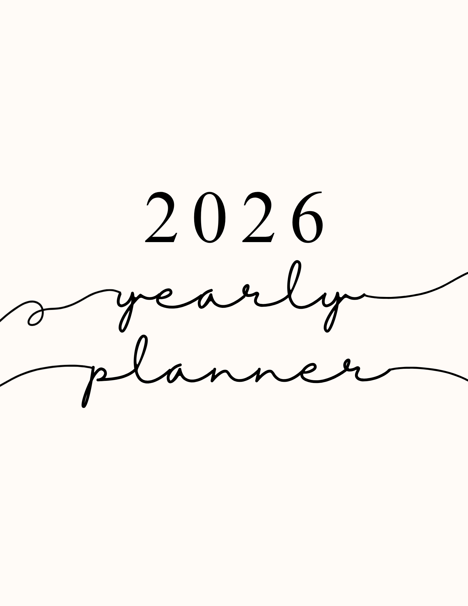 2026–2027 Monthly Planner Bundle | Calendar, Goals & Notes Pages