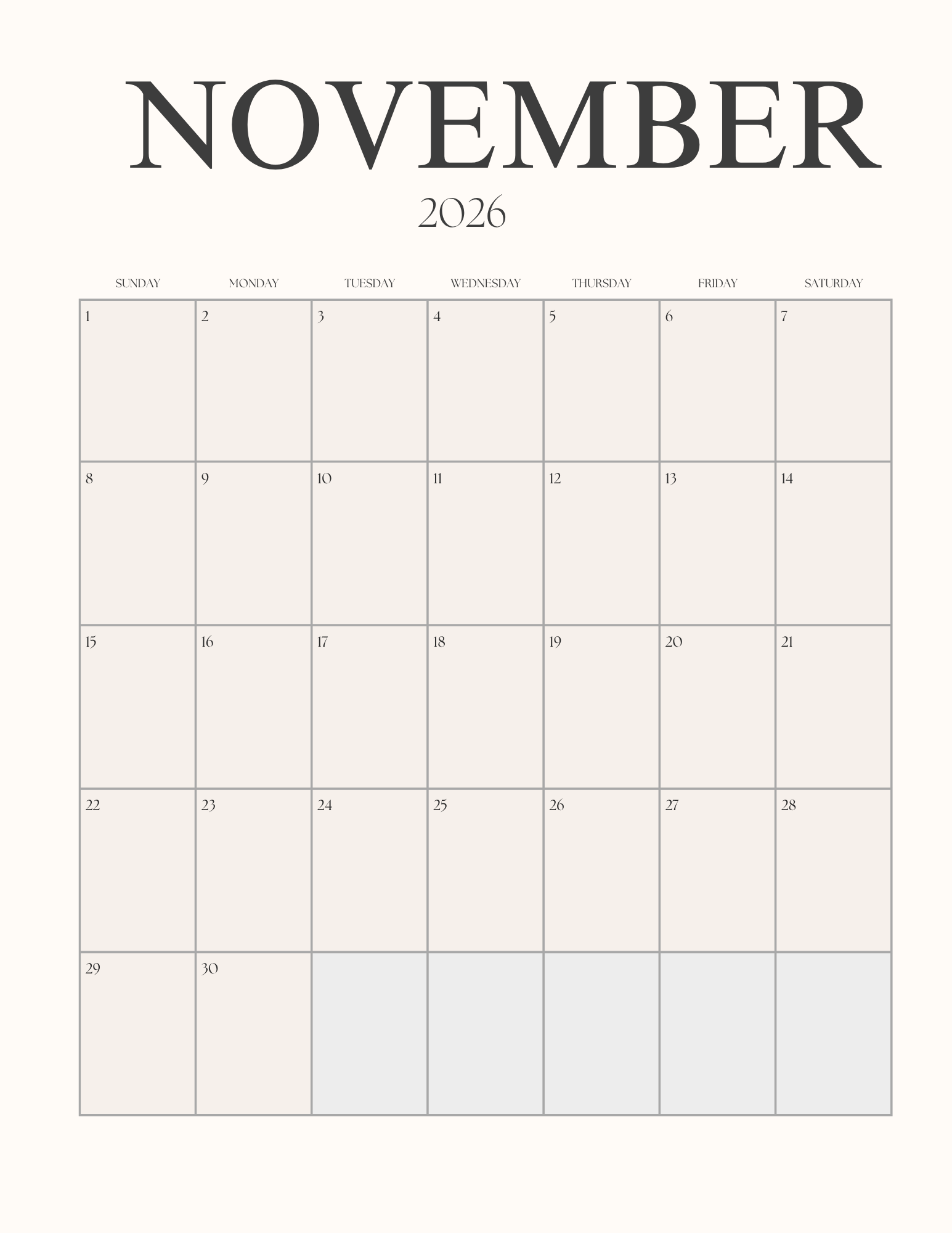 2026–2027 Monthly Planner Bundle | Calendar, Goals & Notes Pages