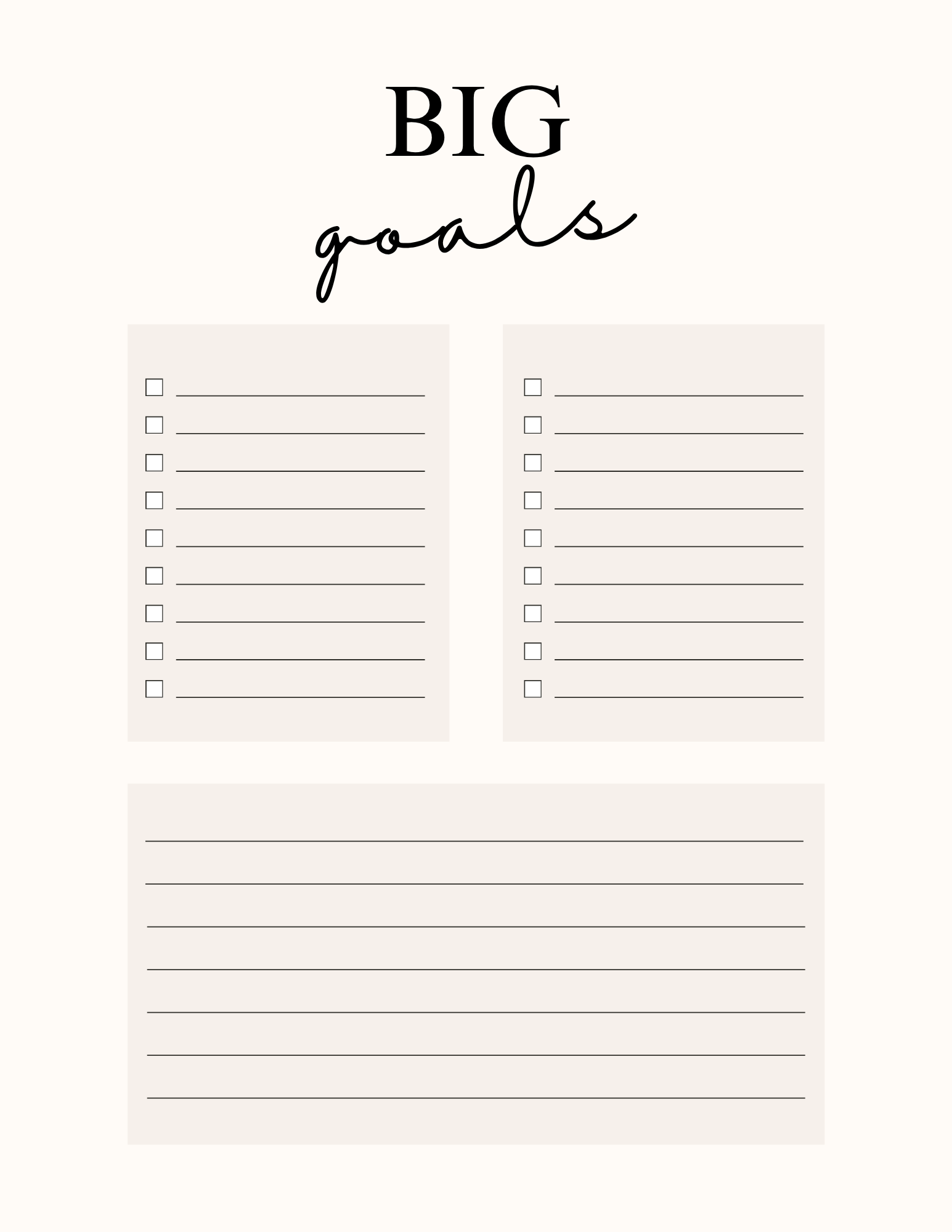 2026–2027 Monthly Planner Bundle | Calendar, Goals & Notes Pages