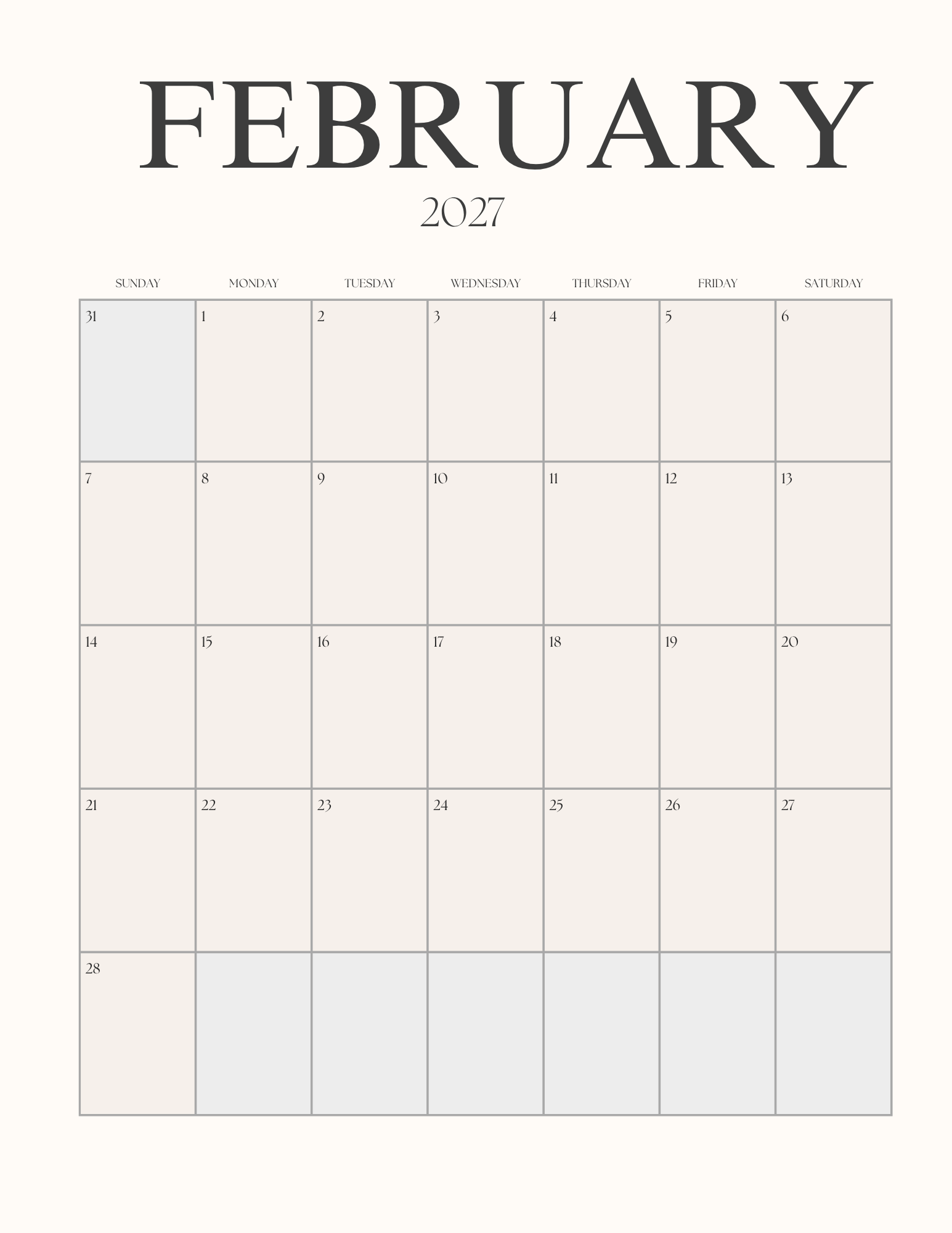 2026–2027 Monthly Planner Bundle | Calendar, Goals & Notes Pages