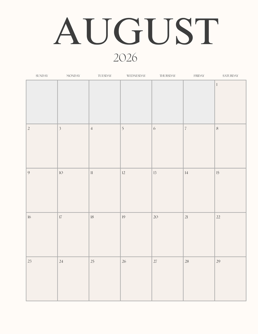 2026–2027 Monthly Planner Bundle | Calendar, Goals & Notes Pages