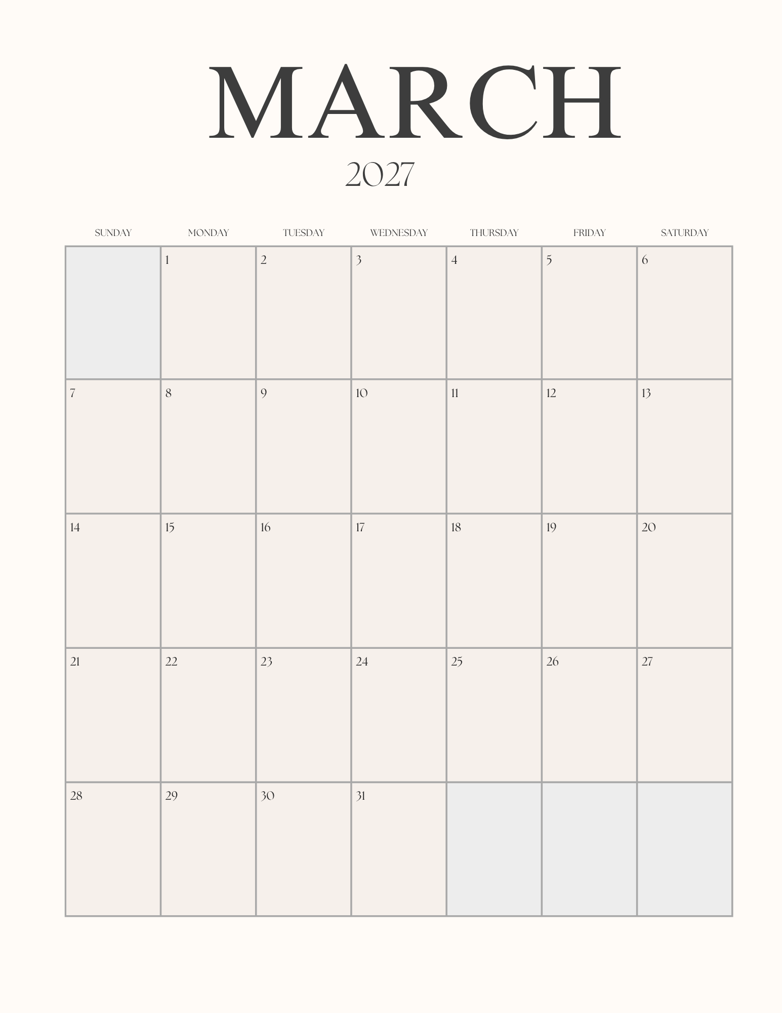 2026–2027 Monthly Planner Bundle | Calendar, Goals & Notes Pages